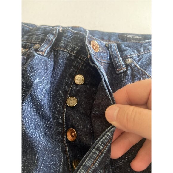 Levi Andy Warhol  Lot LV002 61 Of 600 Men 30X31 Selvedge Grunge Jeans Rare 501 - Picture 5 of 11